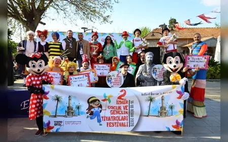 İzmir Efes Selçuk’ta Çocuk ve Gençlik Tiyatroları Festivali Coşkuyla Tamamlandı