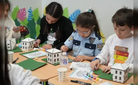 Eskişehir Büyükşehir Belediyesi Çocuklara Odunpazarı’nda Mimarlık Deneyimi Sundu