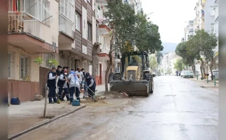 MANİSA ŞEHZADELERDE KENTSEL DÖNÜŞÜM ALANLARINDA KAPSAMLI TEMİZLİK SEFERBERLİĞİ GERÇEKLEŞTİRİLDİ