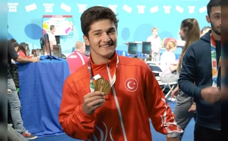 GENÇLİK VE SPOR BAKANI DR. OSMAN AŞKIN BAK: “FURKAN ÖZBEK AVRUPA ŞAMPİYONU OLARAK TARİH YAZDI”