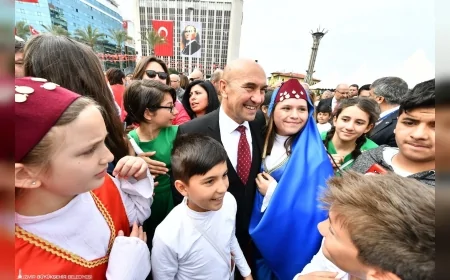 İzmir Büyükşehir Belediye Başkanı Dr. Cemil Tugay 23 Nisan etkinlikleri kapsamında Balçova’da vatandaşlarla buluşacak