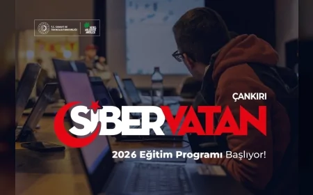 Çankırı’da Türkiye Siber Vatan Programı kapsamında 38 öğrenci yüz yüze eğitime başlıyor