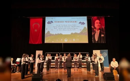 Çorum Güzel Sanatlar Lisesi Korosu Ankara’daki Festivalde Prestijli Ödül Kazandı
