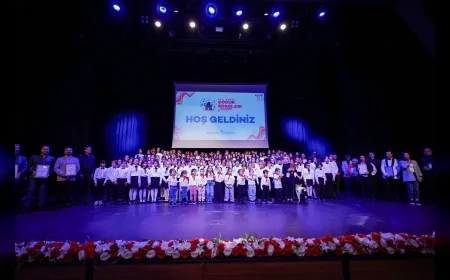 Beylikdüzü Belediyesi’nin İlk Çocuk Koroları Festivali 900 Çocuğun Katılımıyla Görkemli Şekilde Tamamlandı!