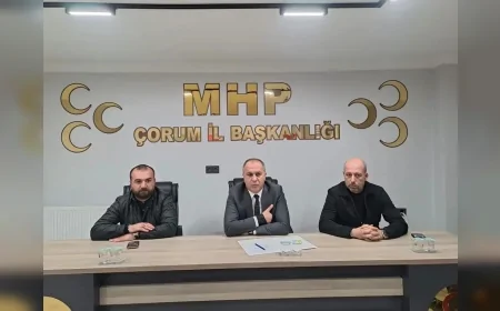 MHP Çorum İl Başkanlığı İl Yürütme Kurulu Toplantısında Yaz Dönemi Programları ve Saha Faaliyetleri Ele Alındı