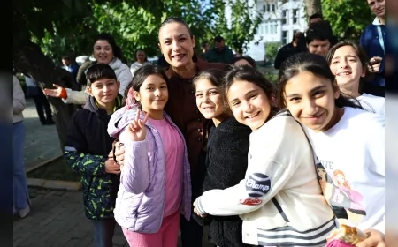 EFES SELÇUK BELEDİYE BAŞKANI FİLİZ CERİTOĞLU SENGEL: “ÇOCUKLAR ÖZGÜRDÜR, SOKAK OYUNLARIYLA BÜYÜR”