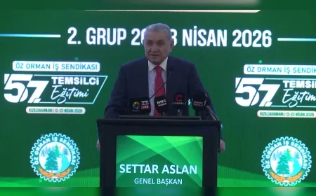 Öz Orman İş Sendikası Genel Başkanı Settar Aslan: “Araç var, ekipman var, insan gücü zayıf”