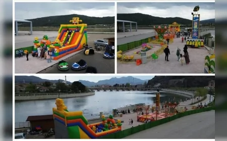 Osmancık Belediyesi 23 Nisan’da Çocuklara Lunapark Eğlencesini Ücretsiz Sunacak