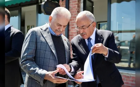 Türk Devletleri Teşkilatı Aksakallılar Konseyi Başkanı Binali Yıldırım Ordu’da Kirazlimanı Yaşam Merkezi’ni Ziyaret Etti