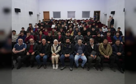 Düzce Belediyesi Bilim Merkezi lise öğrencilerini siber güvenlik söyleşisinde buluşturdu