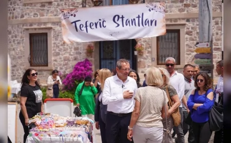 Ayvalık Belediyesi Küçükköy Teferiç Şenlikleri ile Baharın Coşkusunu Üç Gün Boyunca Yaşatacak