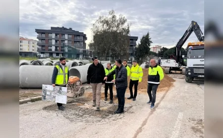 İZSU Genel Müdürü Gürkan Erdoğan: “Aliağa’da taşkın riskini azaltacak yatırım mayısta tamamlanacak”