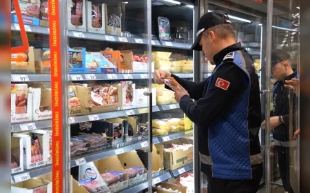 Kahramankazan Belediyesi zabıta ekipleri ilçe genelinde gıda denetimlerini sürdürüyor