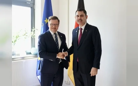 Çevre Şehircilik ve İklim Değişikliği Bakanı Murat Kurum Petersberg İklim Diyaloğu’nda küresel iş birliği temaslarını görüştü