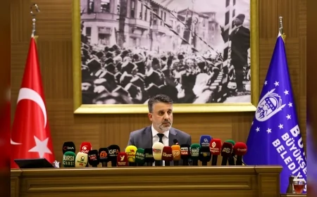 BURSA BÜYÜKŞEHİR BELEDİYESİ 2025 YILI FAALİYET RAPORU MECLİSTE OY ÇOKLUĞUYLA KABUL EDİLDİ