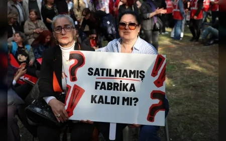 İzmir’de Meslek Fabrikası çalışanları tahliyeye tepkili “Bu bina İzmir’in umuduydu geleceğe kilit vuruluyor”