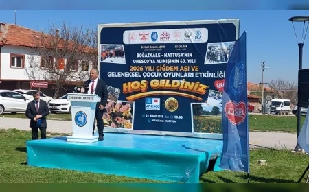 Boğazkale Belediye Başkanı Adem Özel: “UNESCO’nun 40. yılı etkinliklerini gururla gerçekleştiriyoruz”