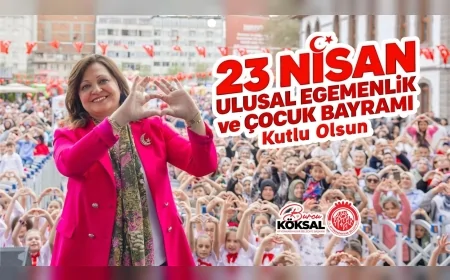 AFYONKARAHİSAR BELEDİYE BAŞKANI BURCU KÖKSAL: “23 NİSAN MİLLETİMİZİN EGEMENLİĞİNİ İLAN ETTİĞİ TARİHİ BİR DÖNÜM NOKTASIDIR”