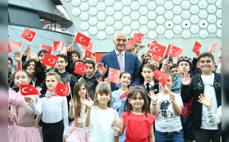 Kültür ve Turizm Bakanı Mehmet Nuri Ersoy: “23 Nisan’ı sinemanın coşkusuyla karşılıyoruz”