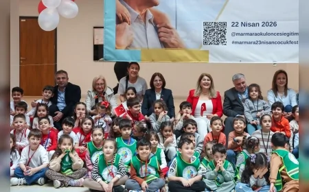 Maltepe Belediye Başkanı Esin Köymen 23 Nisan’da koltuğunu çocuklara devretti öğrenciden çevre vurgusu geldi