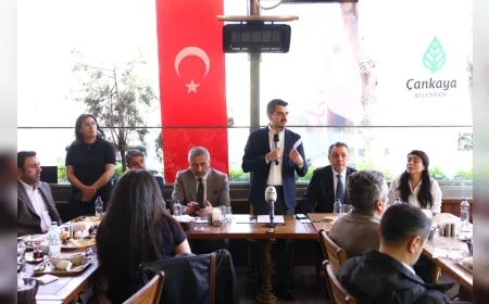 Çankaya Belediye Başkanı Hüseyin Can Güner: “Esnafla Ortak Akılla Hizmetlerimizi Geliştiriyoruz”