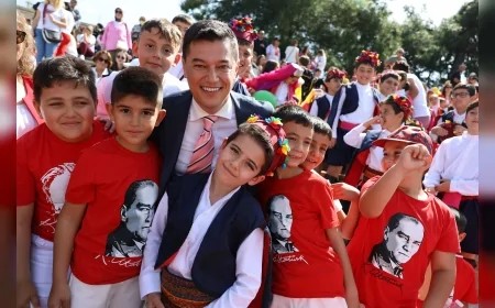 Marmaris Belediye Başkanı Acar Ünlü’den 23 Nisan Ulusal Egemenlik ve Çocuk Bayramı Mesajı