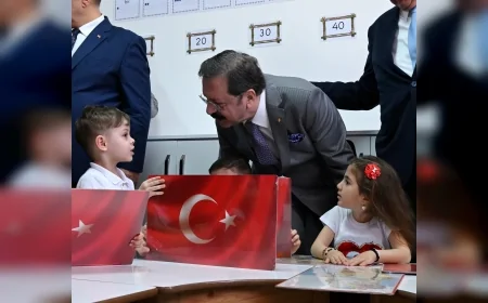 TOBB Başkanı M. Rifat Hisarcıklıoğlu: “23 Nisan geleceğe olan inancımızın ve umutlarımızın en güçlü ifadesidir”