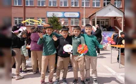 DÜZCE BELEDİYESİ BAŞKANLIĞI: “23 NİSAN COŞKUSUNU MERKEZDEN KÖY OKULUNA TAŞIYARAK ÇOCUKLARI BİLİM VE EĞLENCEYLE BULUŞTURDUK”