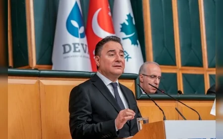 DEVA Partisi Genel Başkanı Ali Babacan: “Türkiye'nin beka meselesi çocuklarımız, gençlerimiz ve eğitim sistemimizdir”