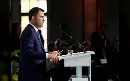 Çevre Şehircilik ve İklim Değişikliği Bakanı Murat Kurum: “1,5 derece hedefini yakalamada daha kararlı olmalıyız”