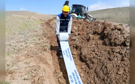 MALATYA MASKİ GENEL MÜDÜRÜ SİNAN ÇEÇEN: “GÜMÜŞLÜ’DE 1.500 METRELİK İÇME SUYU HATTINI YENİLEDİK”