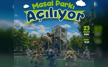 Çorum Belediyesi 23 Nisan’da Masal Parkı’nı açıyor çocuklar için yeni yaşam alanı hizmete giriyor