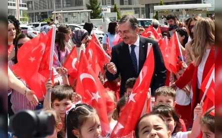 TEPEBAŞI BELEDİYE BAŞKANI AHMET ATAÇ: “23 NİSAN MİLLET İRADESİNİN EN GÜÇLÜ İLANIDIR”