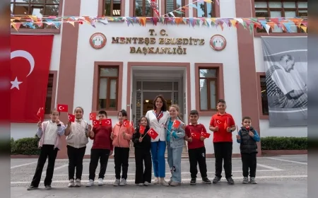 Menteşe Belediye Başkanı Gonca Köksal Aras: “23 Nisan’ı coşku ve gururla kutluyoruz”