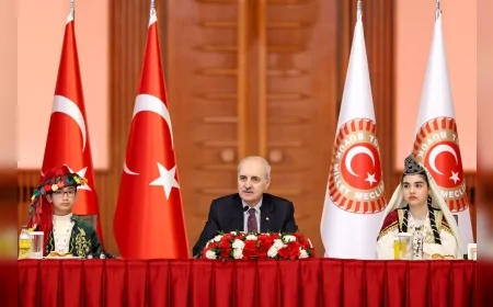 TBMM Başkanı Prof. Dr. Numan Kurtulmuş: “Egemenlik milletindir, gelecek çocukların omuzlarında yükselecek”