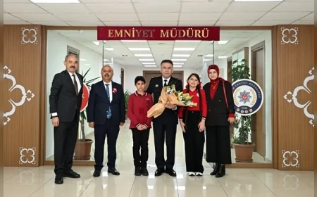 İl Emniyet Müdürü Arif Pehlivan: “23 Nisan coşkusunu çocuklarımızla birlikte paylaştık”