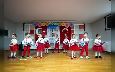 Maltepe Belediyesi Kreşlerinde 23 Nisan Coşkusu Gösterilerle Kutlandı