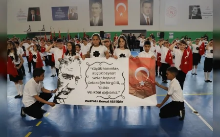 İzmir Bayındır’da 23 Nisan Coşkusu Yaşandı Başkanlık Koltuğu Çocuklara Devredildi