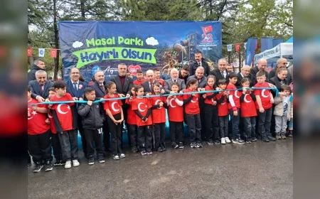 Çorum’da 23 Nisan Coşkusu Masal Parkı Açılışı ile Taçlandı