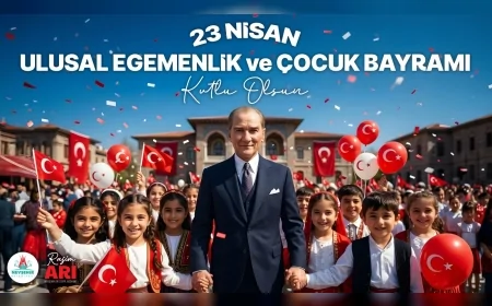 NEVŞEHİR BELEDİYE BAŞKANI RASİM ARI 23 NİSAN MESAJINDA MİLLİ EGEMENLİK VE GELECEK VURGUSU YAPTI