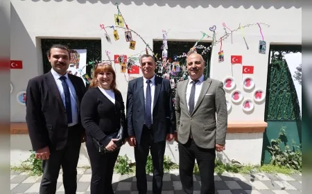 Şehzadeler Belediye Başkanı Hakan Şimşek 23 Nisan’da Kreşlerde Miniklerle Buluştu