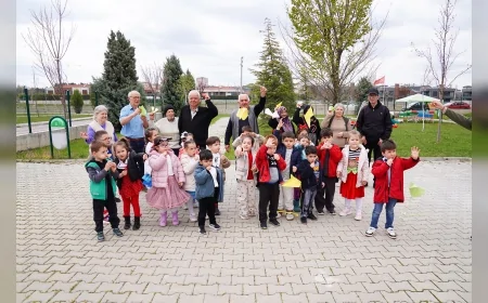Tepebaşı Belediyesi etkinliğinde 23 Nisan’da çocuklar ve büyükler aynı ortamda buluştu