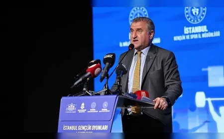 Gençlik Ve Spor Bakanı Dr. Osman Aşkın Bak İstanbul'da Eurocup Final Serisi İlk Maçını Takip Edecek