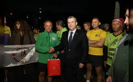 Ordu Büyükşehir Belediyesi Ev Sahipliğinde Düzenlenen Koşu Karadeniz'den Sporcuları Buluşturdu