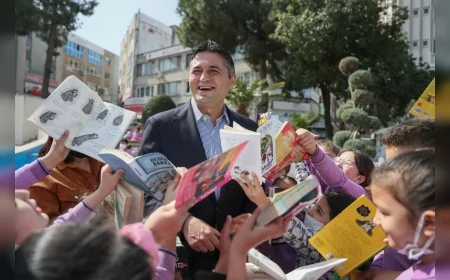 Aliağa Belediyesi çocuklara kitap hediye edecek