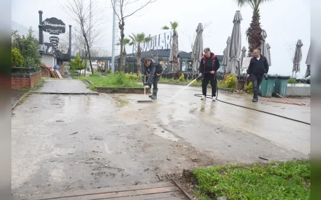 Giresun Belediyesi Saha Ekipleri Kent Genelinde Çalışmalarına Hız Verdi