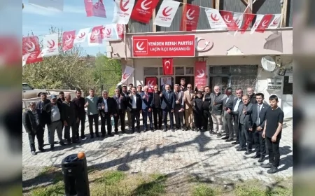 Yeniden Refah Partisi Çorum İl Başkanı Nuri Kuşcu: “Laçin’de teşkilatlanma çalışmalarımız kararlılıkla sürecek”