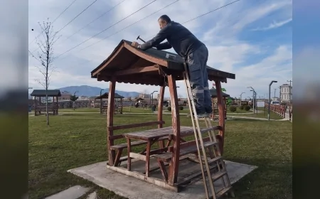 Ordu'da Kent Mobilyalarına Verilen Zararlar Artıyor Büyükşehir Ekipleri Bakım Ve Onarım Çalışmalarını Sürdürüyor