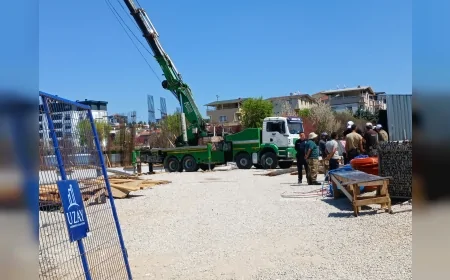 Çorum Ulukavak Mahallesi’nde İnşaattan Düşen İşçi Yaralandı