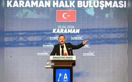 ANAHTAR PARTİ GENEL BAŞKANI YAVUZ AĞIRALİOĞLU: “UMURSAMAZ SİYASETİNİZE SON VERECEĞİZ”
